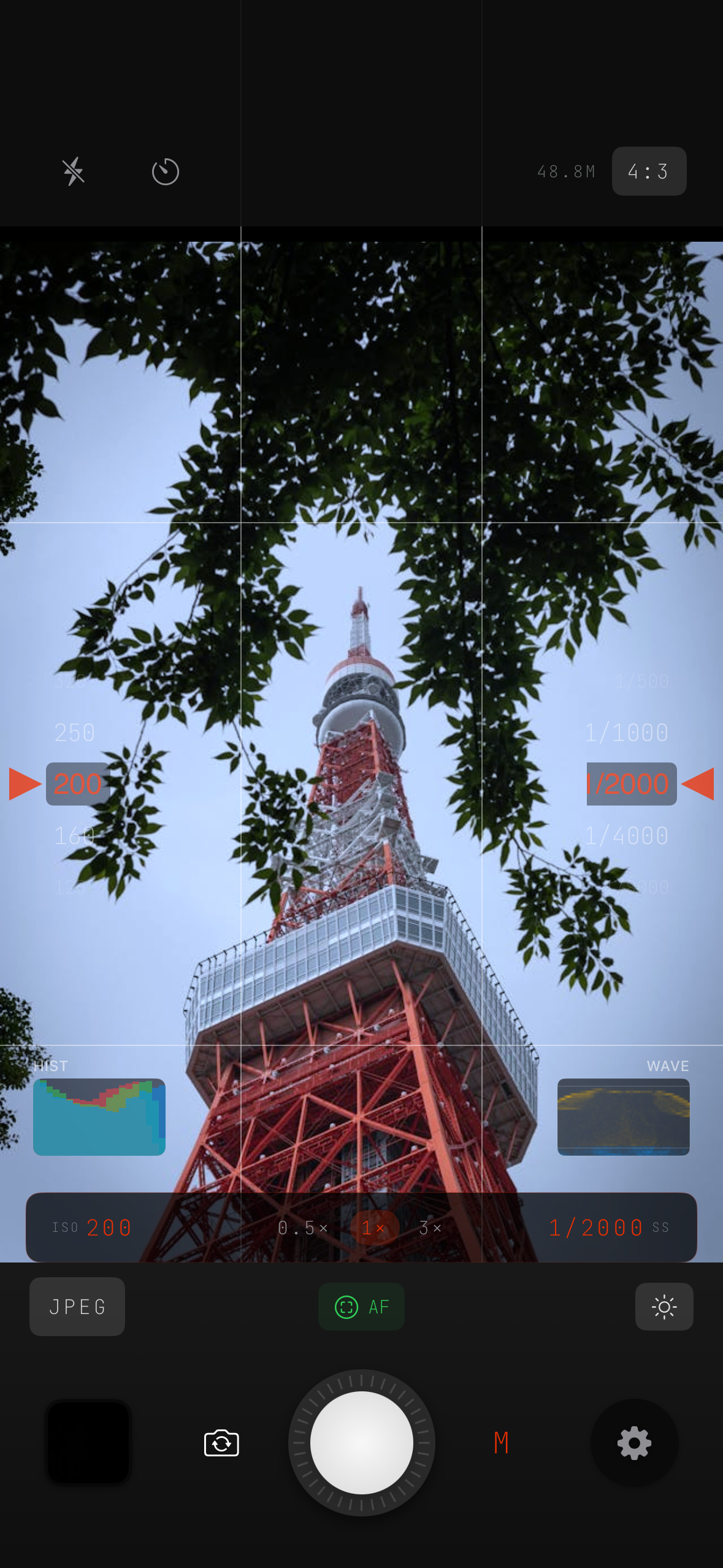 Composition with Tokyo Tower
