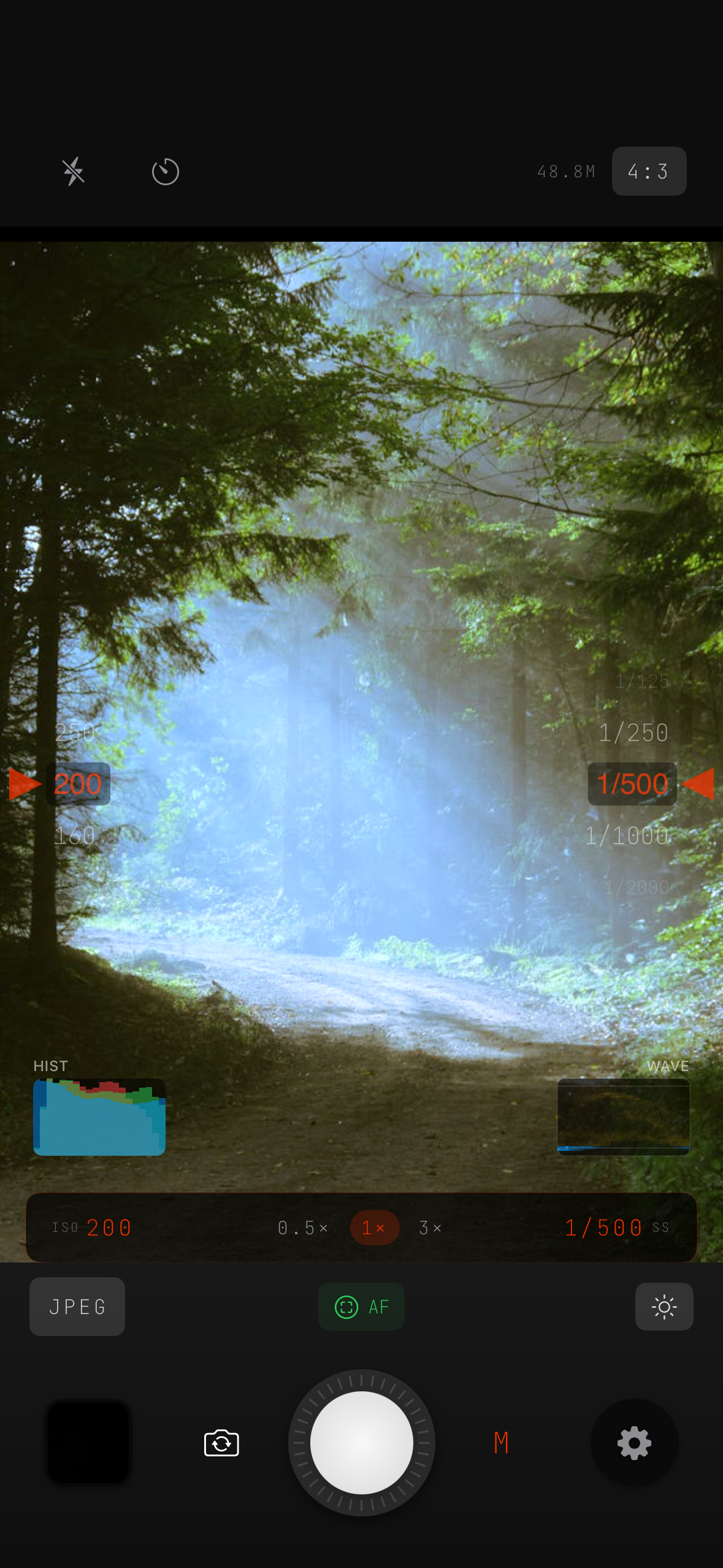 Motion control in light rays